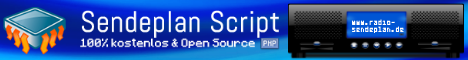 Sendeplan PHP Script inkl. Wunsch- und Grußbox