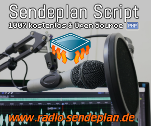 Sendeplan PHP Script inkl. Wunsch- und Grußbox
